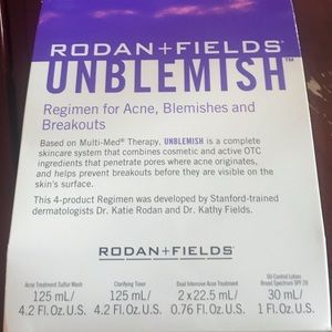 Rodan and Fields Unblemish -Full Kit